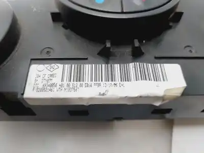 Peça sobressalente para automóvel em segunda mão comando de sofagem (chauffage / ar condicionado) por renault scenic ii confort expression referências oem iam 8200501461  