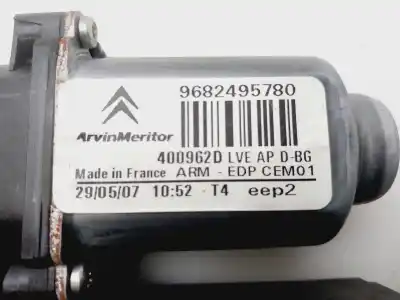 Second-hand car spare part right front window motor for citroen c4 picasso sx oem iam references 9682495780  