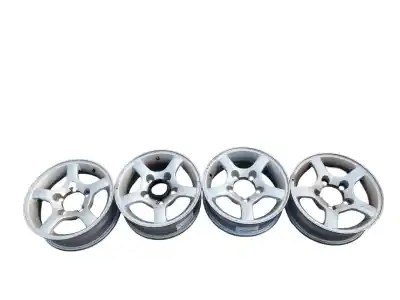 Pezzo di ricambio per auto di seconda mano Set di Cerchione in lega per SUZUKI JIMNY SN (FJ) Techo metálico Riferimenti OEM IAM R15  