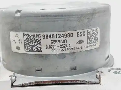 Peça sobressalente para automóvel em segunda mão abs por peugeot 208 (p2) allure referências oem iam 9846124980