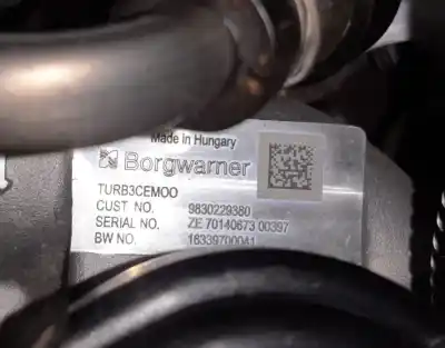 Second-hand car spare part complete engine for peugeot 208 (p2) allure oem iam references hne  