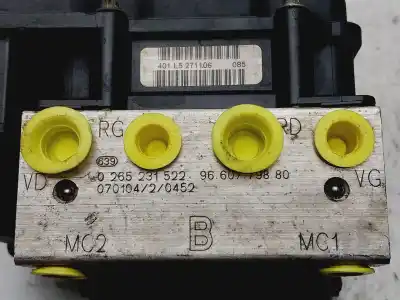 Peça sobressalente para automóvel em segunda mão Abs por CITROEN BERLINGO XTR 1.6 HDi 92 Referências OEM IAM 9660779880  