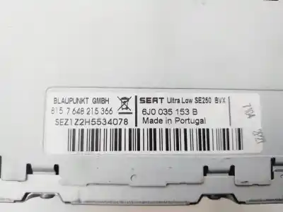 Автозапчасти б/у аудиосистема / радио cd за seat ibiza iv (6j5, 6p1) 1.4 ссылки oem iam 6j0035153b