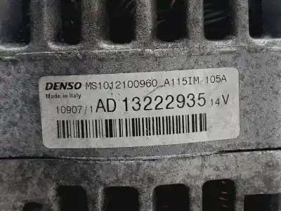 Автозапчастина б/у генератор для opel corsa d cosmo посилання на oem iam 13222935  