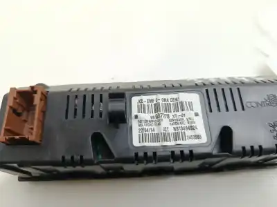 Second-hand car spare part multifunction display for citroen c3 tonic oem iam references 98037778xt  