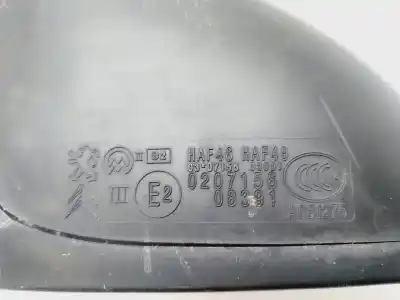 Peça sobressalente para automóvel em segunda mão espelho retrovisor esquerdo por citroen c3 tonic referências oem iam 8154aq  