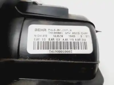 Second-hand car spare part heating fan for citroen c3 tonic oem iam references t4190001