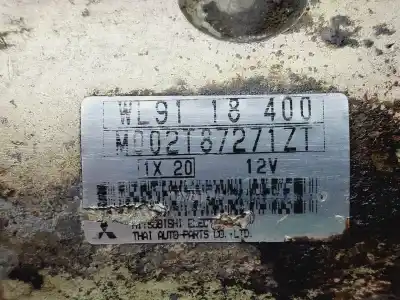 Second-hand car spare part starter motor for ford ranger (er, eq, r_) 2.5 td 4x4 oem iam references wl9118400   Second-hand car spare part starter motor for ford ranger (er, eq, r_) 2.5 td 4x4 oem iam references wl9118400