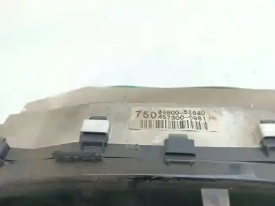 Peça sobressalente para automóvel em segunda mão quadrante por toyota yaris (ncp1/nlp1/scp1) 1.4 d-4d linea luna referências oem iam 8380052640  