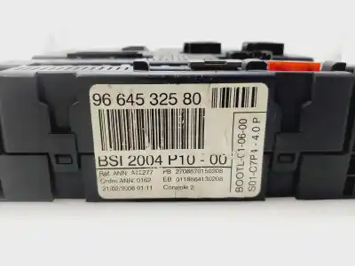 Pezzo di ricambio per auto di seconda mano centralina bsi per citroen c3 (f desde 11/2001) 1.1 8v riferimenti oem iam 9664532580  