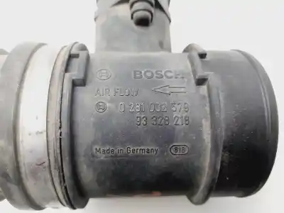 Second-hand car spare part flowmeter for opel meriva cosmo oem iam references 93328218  