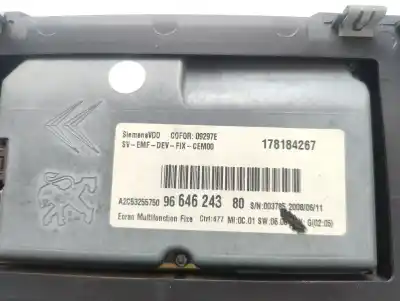 Pezzo di ricambio per auto di seconda mano pannello degli strumenti per lancia phedra (180) 2.2 jtd riferimenti oem iam 9664624380