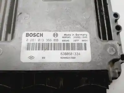 Second-hand car spare part ecu engine control for renault scenic ii confort dynamique oem iam references 8200601334  