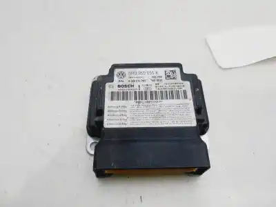 Second-hand car spare part airbag control unit for volkswagen polo v (6r1, 6c1) 1.2 oem iam references 6r0959655k