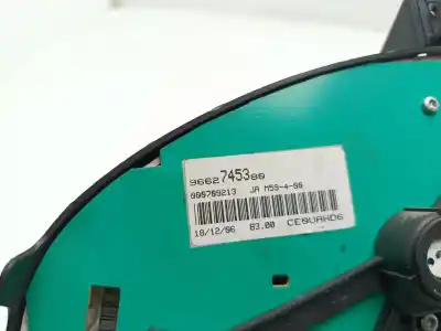 Peça sobressalente para automóvel em segunda mão quadrante por citroen berlingo xtr 1.6 hdi 92 referências oem iam 9662745380  