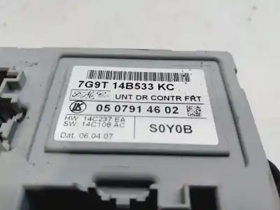 Peça sobressalente para automóvel em segunda mão módulo electrónico do fecho central por ford mondeo berlina (ca2) titanium (09.2010->) 140 cv / 103 kw referências oem iam 7g9t14b533kc  