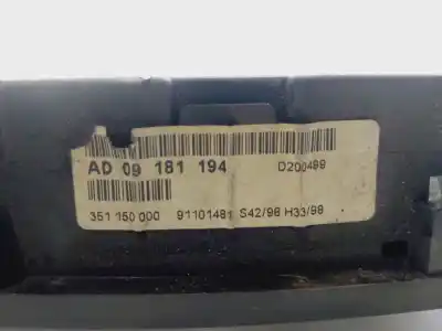 İkinci el araba yedek parçası enstrüman paneli için opel astra g berlina club oem iam referansları 09181194  