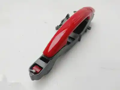 Peça sobressalente para automóvel em segunda mão Puxador Exterior Traseiro Esquerdo por PEUGEOT 207 Confort Referências OEM IAM 9680656680  