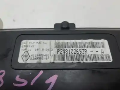 Peça sobressalente para automóvel em segunda mão quadrante por renault kangoo profesional referências oem iam 248102693r  