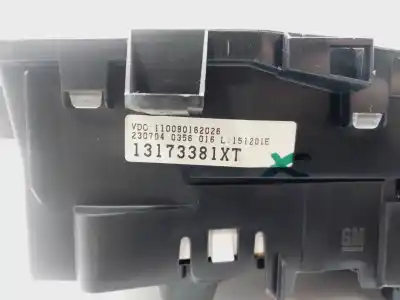 Peça sobressalente para automóvel em segunda mão quadrante por opel meriva cosmo referências oem iam 13173381xt  