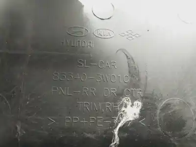 Peça sobressalente para automóvel em segunda mão forra / revestimento da porta traseira direita por kia sportage drive 4x2 referências oem iam 833403w010