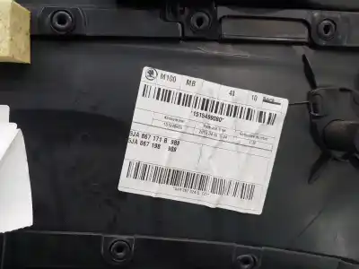 Автозапчастина б/у обликка задніх правіх дверей для skoda rapid ambition посилання на oem iam 5jh867024c   Автозапчастина б/у обликка задніх правіх дверей для skoda rapid ambition посилання на oem iam 5jh867024c