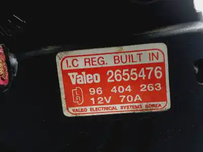 Peça sobressalente para automóvel em segunda mão alternador por daewoo kalos (klas) 1.2 referências oem iam 96404263