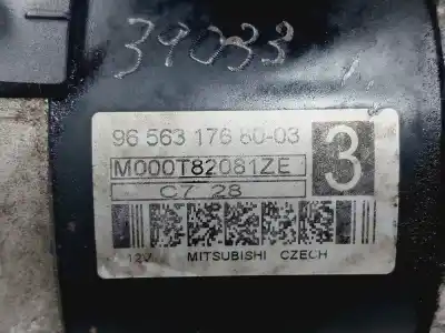 Second-hand car spare part starter motor for citroen c4 picasso sx oem iam references 9656317680  