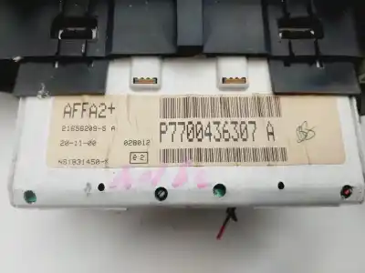 Pezzo di ricambio per auto di seconda mano display multifunzione per renault clio ii fase i (b/cbo) 1.9 d alize riferimenti oem iam 7700436307a  