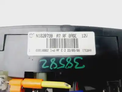 Peça sobressalente para automóvel em segunda mão comando de sofagem (chauffage / ar condicionado)  por peugeot 207 confort referências oem iam n102079b  