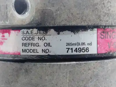 Pezzo di ricambio per auto di seconda mano COMPRESSORE ARIA CONDIZIONATA per SSANGYONG REXTON  Riferimenti OEM IAM 6651305011  