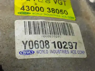 Peça sobressalente para automóvel em segunda mão caixa de velocidades por kia carnival 2.9 crdi vgt active referências oem iam y0608