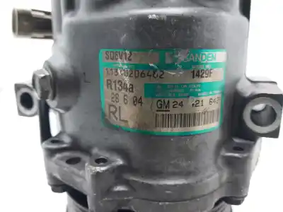 Peça sobressalente para automóvel em segunda mão compressor de ar condicionado a/a a/c por opel combo tour referências oem iam 24421642  