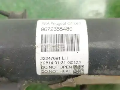 Second-hand car spare part front left shock absorber for citroen c3 tonic oem iam references 9672655480