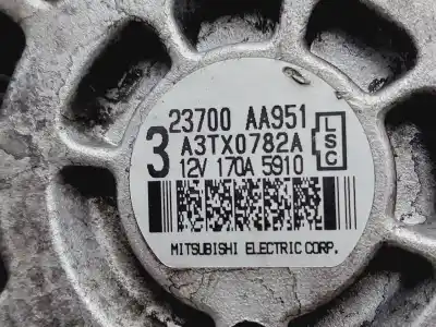 Автозапчасти б/у генератор за SUBARU FORESTER S12 Sport Plus ссылки OEM IAM 23700AA951  