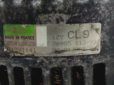 Peça sobressalente para automóvel em segunda mão alternador por citroen saxo 1.1 sx referências oem iam 9621308580  