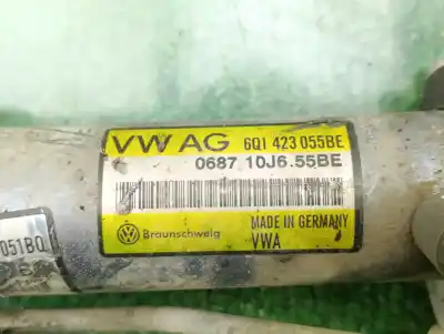 Second-hand car spare part steering rack for skoda fabia familiar (6y5) young line 69 cv / 51 kw oem iam references 6q1423051bq  