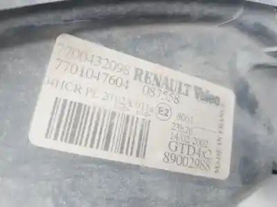 Peça sobressalente para automóvel em segunda mão farol / farolim esquerdo por renault scenic (ja..) 1.9 dti diesel 80 cv / 59 kw referências oem iam 7700432098  