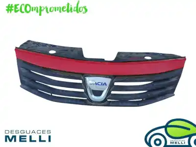 Peça sobressalente para automóvel em segunda mão grelha frontal por dacia sandero ambiance referências oem iam 2003672b