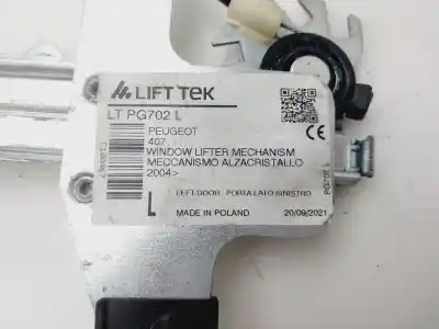 Pezzo di ricambio per auto di seconda mano alzacristalli anteriore sinistro per peugeot 407 sw st sport riferimenti oem iam 9644893580  
