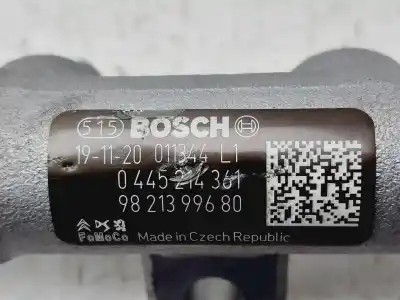 Автозапчастина б/у рампа инжектора для citroen c4 cactus origins посилання на oem iam 9821399680  