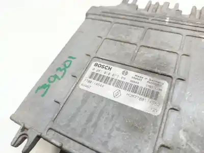 Second-hand car spare part ecu engine control for renault megane i scenic (ja0) 1.9 dti diesel cat 98 cv / 72 kw oem iam references 7700114644  