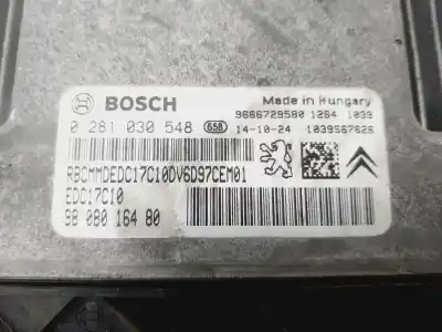Second-hand car spare part ecu engine control for peugeot 308 access oem iam references 9808016480  
