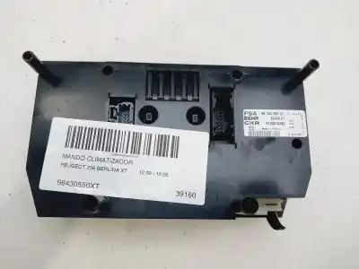 Pièce détachée automobile d'occasion  pour PEUGEOT 206 BERLINA  Références OEM IAM 96430550XT  