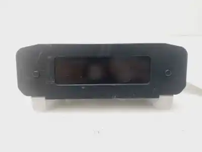 Second-hand car spare part multifunction display for peugeot 206 berlina xt oem iam references 9650242977  