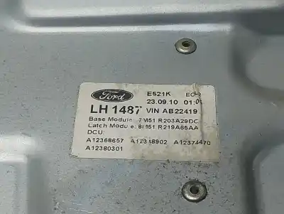 Second-hand car spare part driver left window regulator for ford kuga (cbv) trend oem iam references 7m51r045h17a  