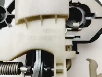 Recambio de automóvil de segunda mano de MANETA EXTERIOR TRASERA IZQUIERDA para VOLKSWAGEN CADDY KA/KB (2K) Life referencias OEM IAM 2K0843351D  
