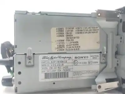 Second-hand car spare part audio system / radio cd for ford kuga (cbv) trend oem iam references vp6m2f18c821ag  