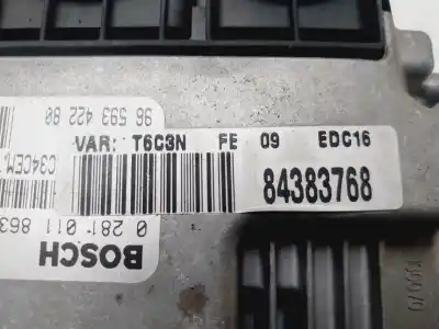 Автозапчастина б/у ебу контролер двигуна для peugeot 307 break/sw (s2) sw 90 cv / 66 kw посилання на oem iam 9659342280  