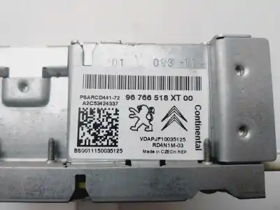 Peça sobressalente para automóvel em segunda mão sistema de áudio / rádio cd por citroen c3 attraction referências oem iam 96766518xt